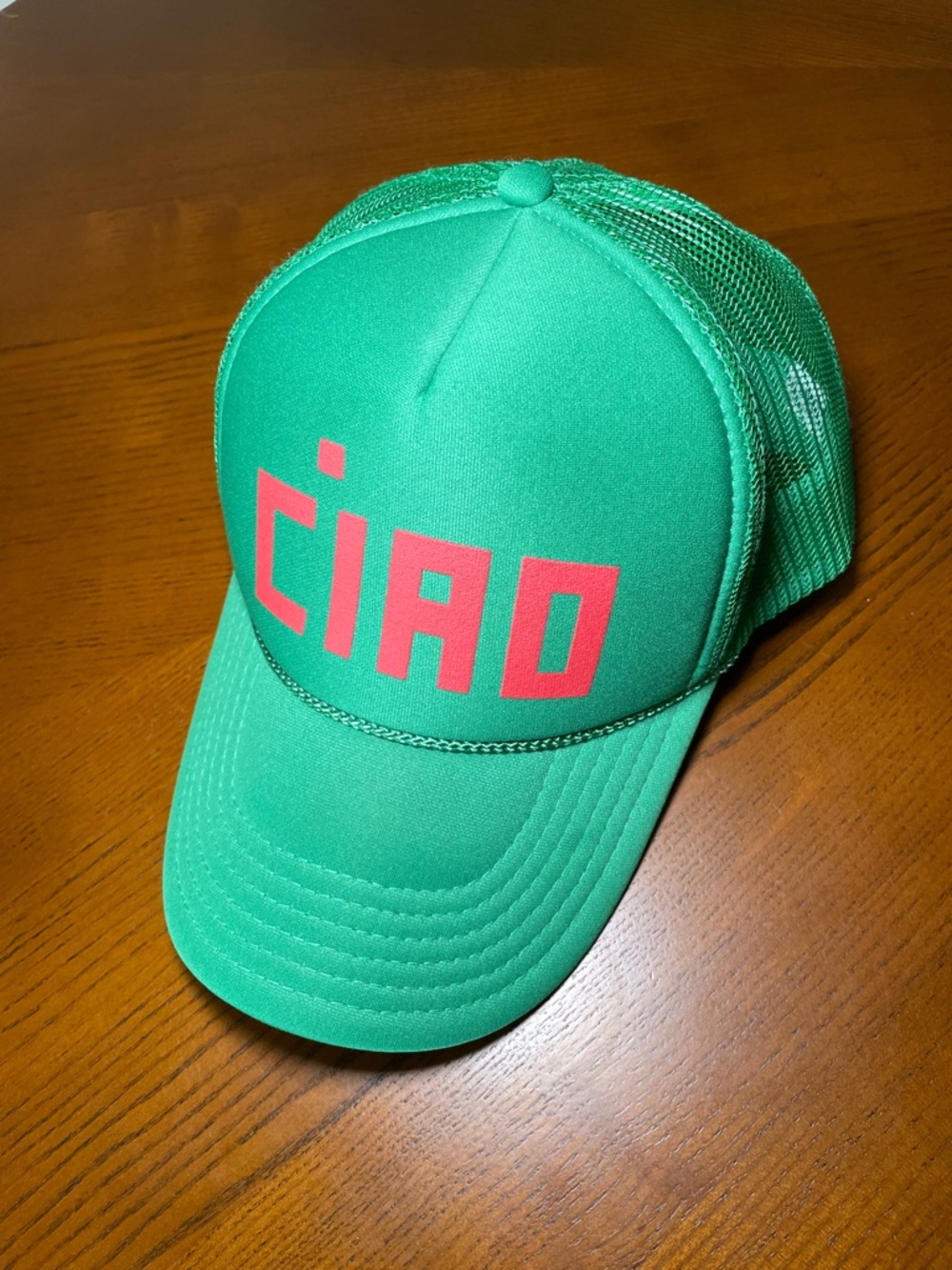 Clare V Ciao Trucker Hat - Picture 7 of 7